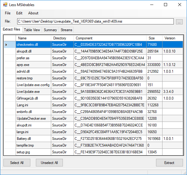Image Properties