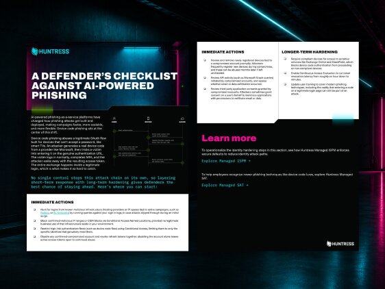 A Defender's Checklist Against AI-Powered Phishing